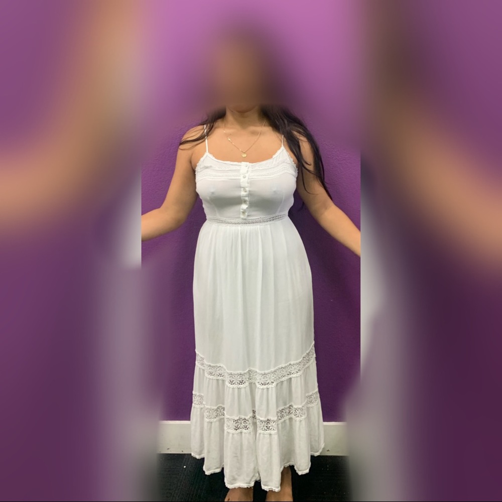 White Maxi dress